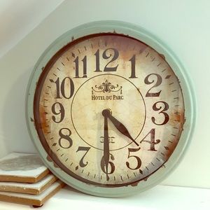 World Market rustic clock